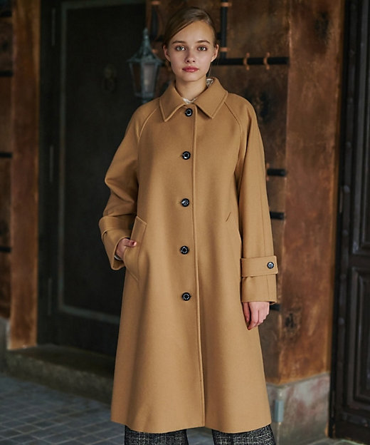 大人百花冬号掲載 モデル美香さん着用】Super110sウールA