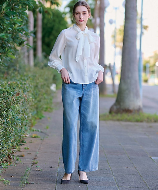 オケージョン2WAYボウタイブラウス（2002409651