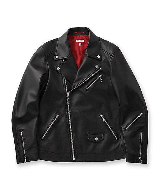 本革】レザーライダースジャケット（2002419701