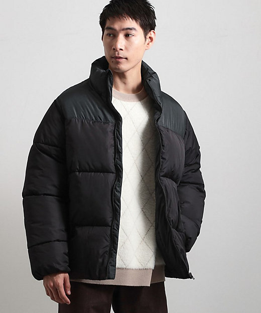 撥水／洗濯機可】寒い季節でも快適 中綿スタンドブルゾン