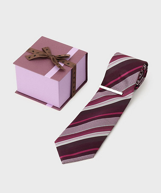 BOXセット】ベーシックネクタイ＆タイバー（2002532098