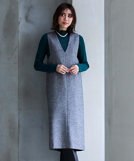 ラメツイードジャンスカ【洗濯機OK】（2002555766