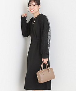 theVirgins×Seira logo chain dress