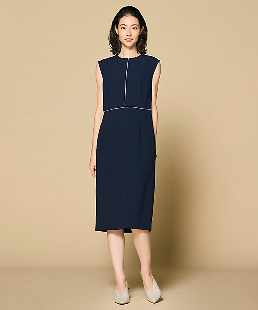 セットアップ対応】CINDY ／ クルーネックドレス