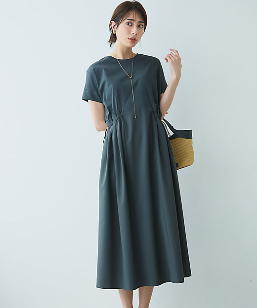 撥水加工／汗シミ防止／洗える】コンビデザイン マルチワンピース