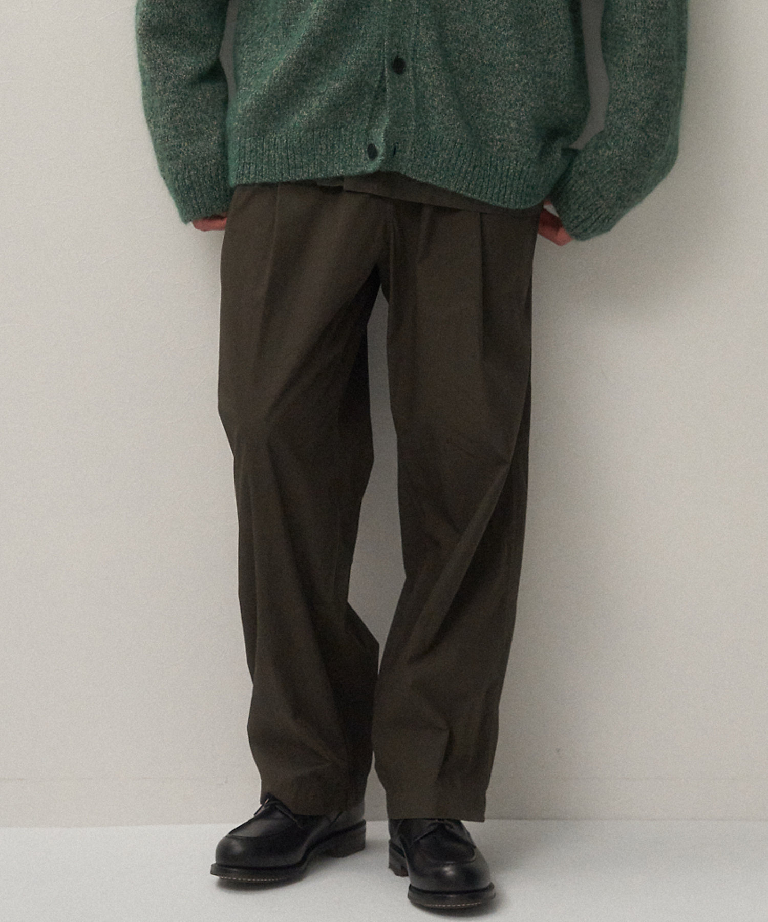 SHRINK COTTON LAWN ｜ ルーズフィットパンツ