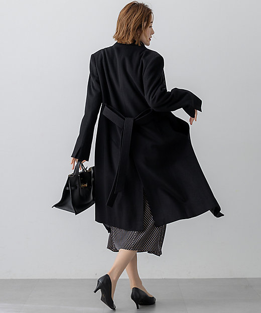 ウールカシミヤビーバー スタンドカラー コート（SCWOGW0504