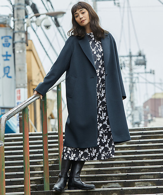 CLASSY．1月号掲載】ウールカシミヤビーバー チェスターコート