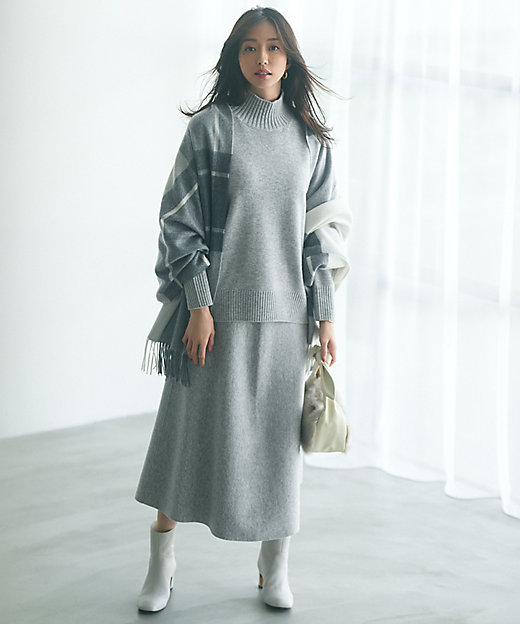 杏さん着用】ショート ヒール ブーツ（SE3DSW0304） | 23区