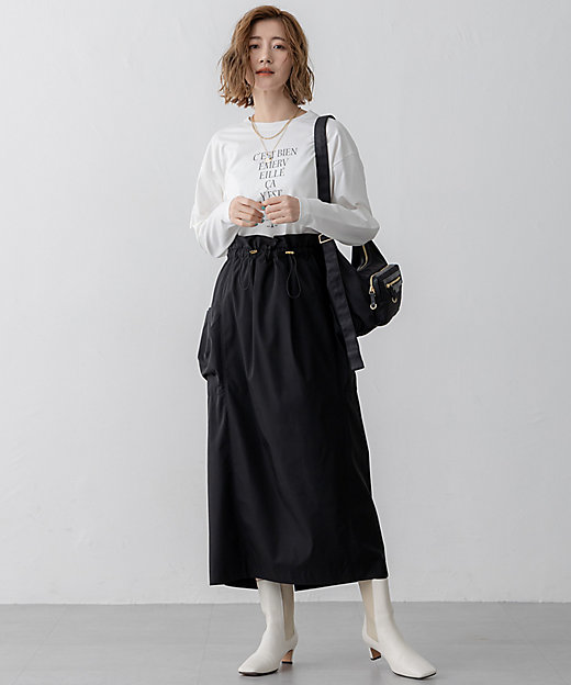 撥水加工／Oggi3月号掲載】ナイロン ショルダーバッグ