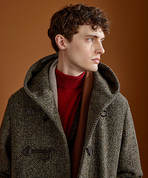 軽量／シェットランドツィード／インポート素材】 シェットランド