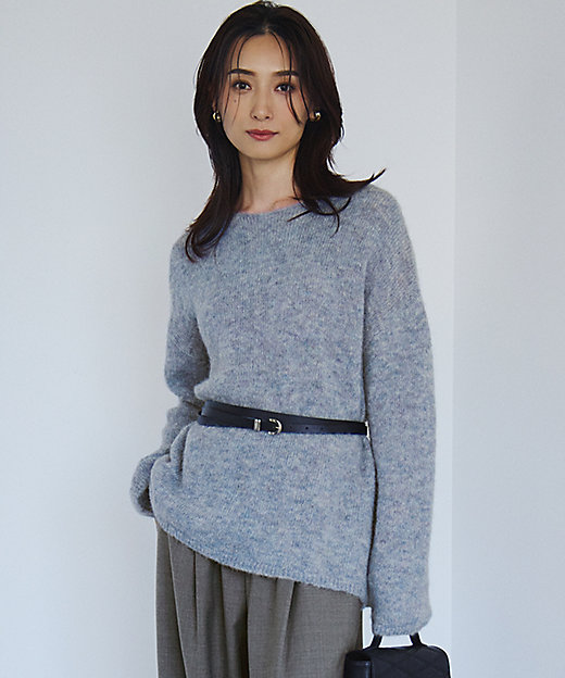 ブラッシュドアルパカ ニット（KRWOCW0462） | 23区 (Women