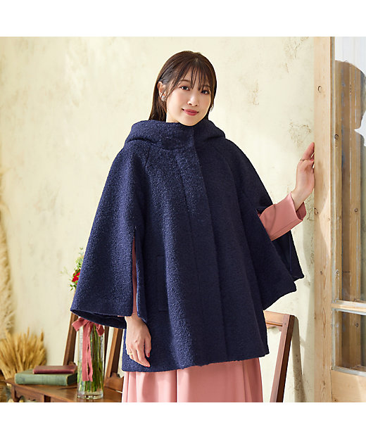 2WAY】ポンチョコート（51106508） | Rose Tiara (Women
