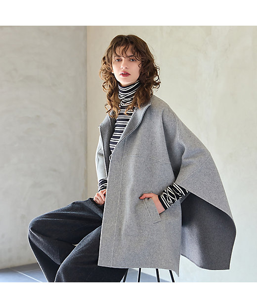 リバーシブル】リバーポンチョジャケット（81106507） | R-ISM