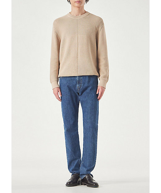 テクスチャード パッチワーク ニット（152404316Z） | Paul