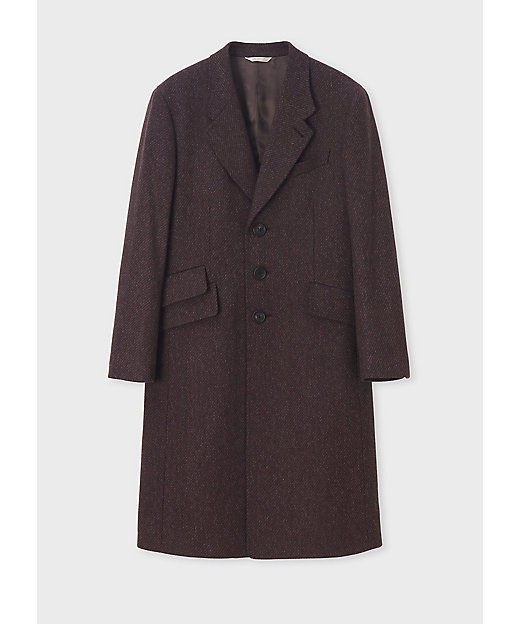 ウールカルゼ チェスターコート（25362240020） | Paul