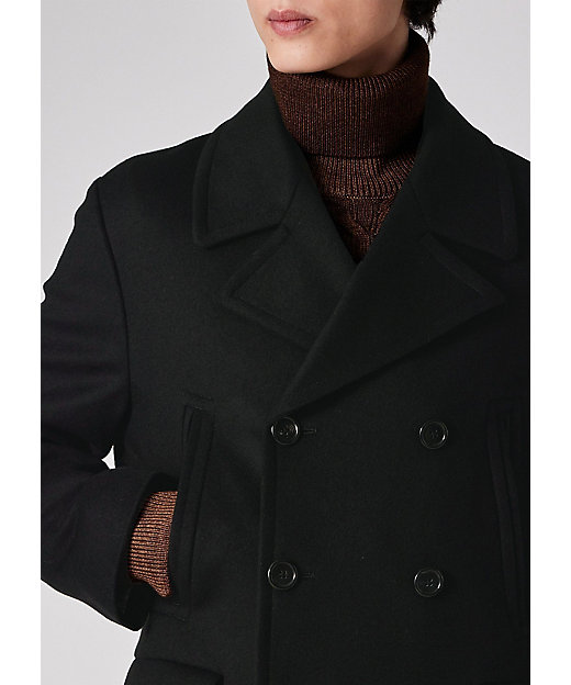 ソフトメルトン ピーコート（253120686Z） | Paul Smith