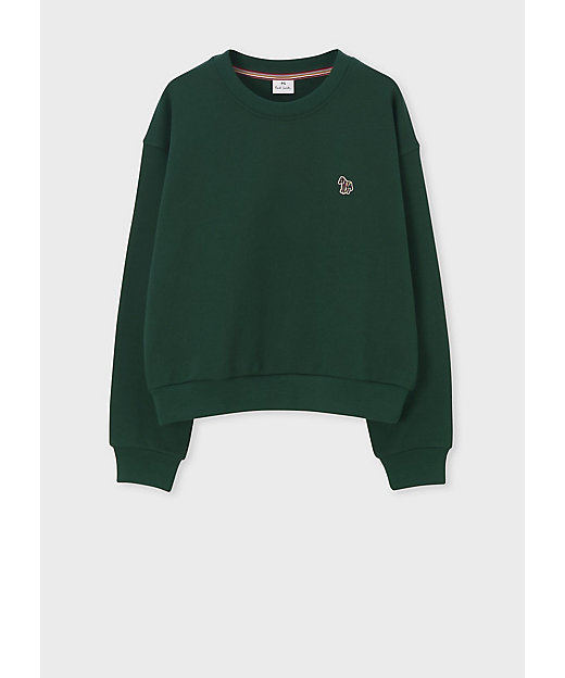 ウィメンズ ゼブラ ワンポイント スウェット（255409352V