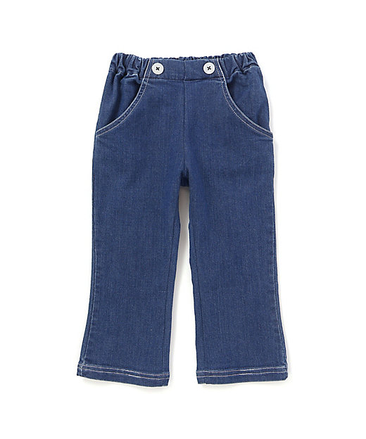 フロント2つボタン ラメデニムパンツ 172981019 | Tartine