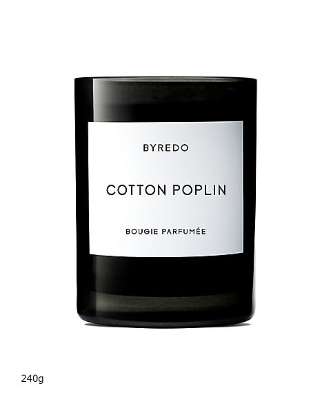 バイレード（BYREDO） フレグランスキャンドル コットン ポプリン 通販