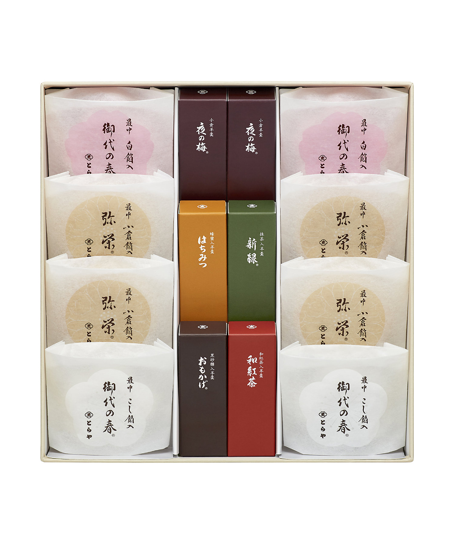 羊羹・最中詰合せ3号 | とらや/トラヤ | 三越伊勢丹オンラインストア