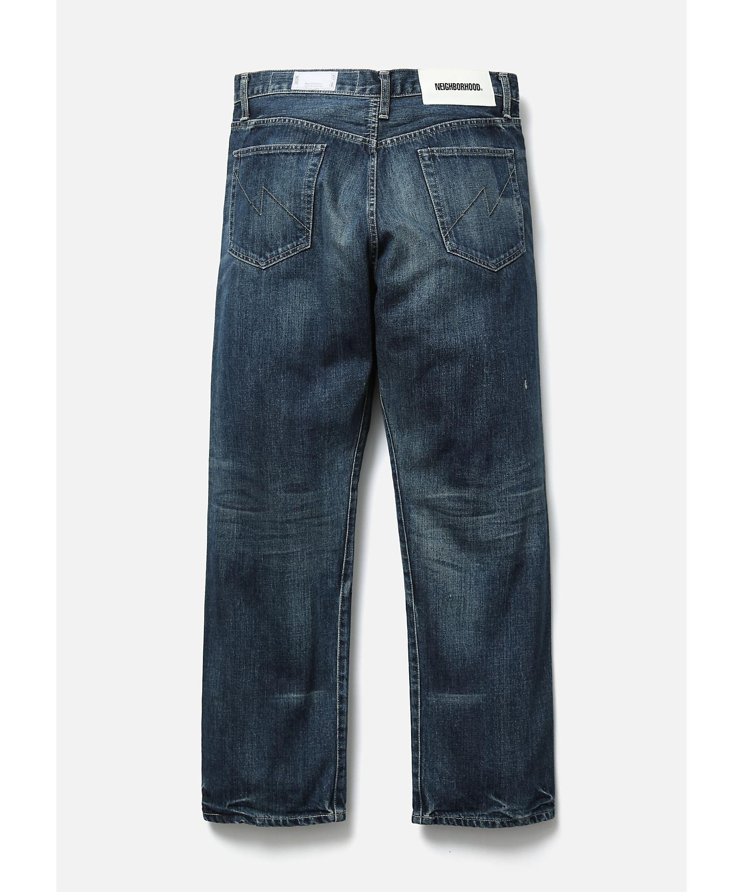 デニムパンツ WASHED DENIM DP BASIC PANTS