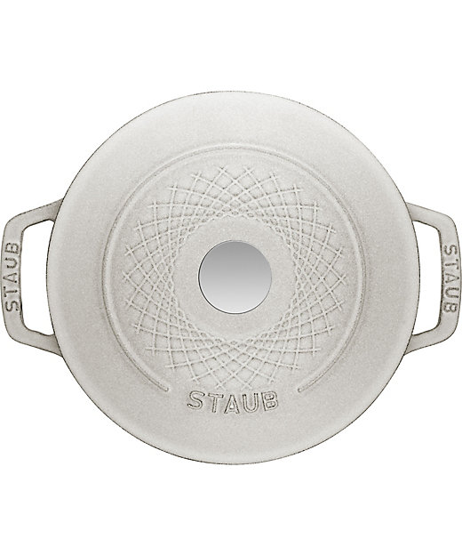 希少】STAUB ツイストココット ラウンド 20㎝ カンパーニュ 限定 希少