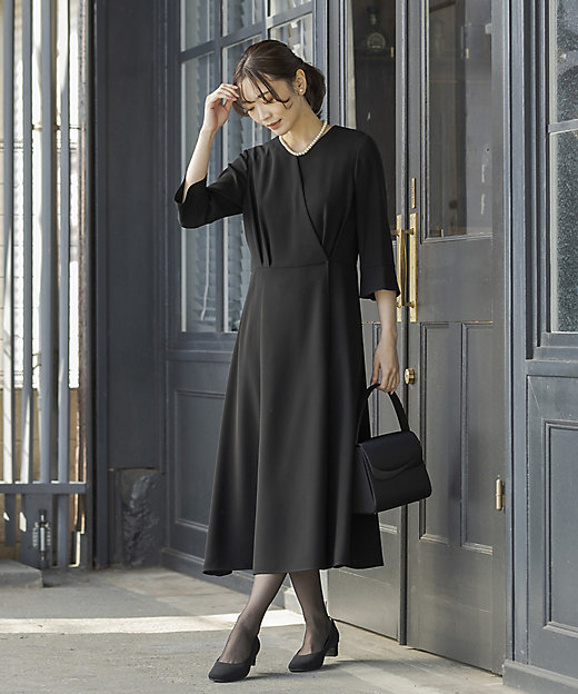 オンライン限定【オールシーズン・喪服・礼服・フォーマル】ノーカラー