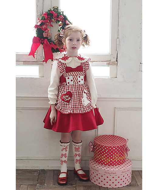 ギンガムリボンハイソックス | SHIRLEY TEMPLE (Baby&Kids)/シャーリー