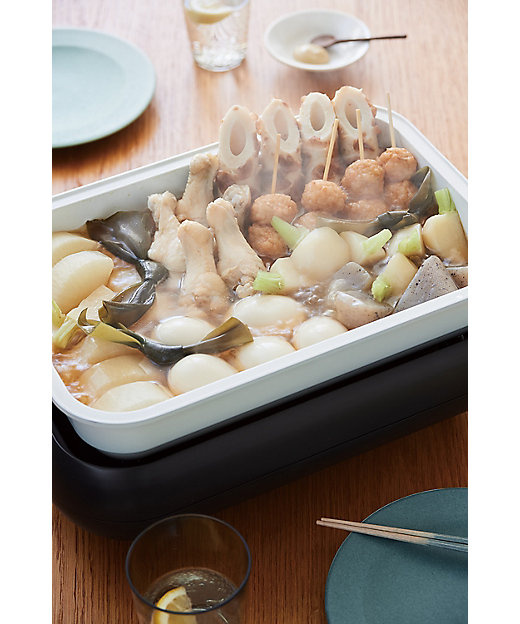 ホットプレート専用セラミックスチーム深鍋 | recolte/レコルト | 三越