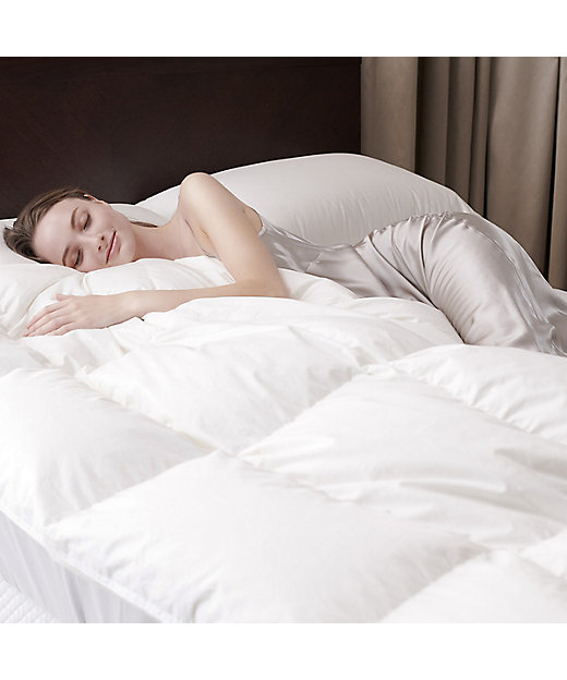 800FPポーランド産ホワイトマザーグースダウン／羽毛合掛ふとん