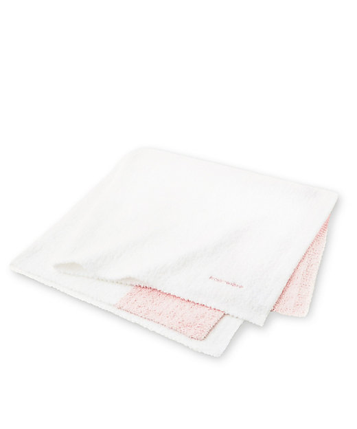 ライトベビーブランケット サイドカラー ホワイト／ピンク | KASHWERE