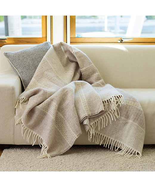 ウールスロー キルト ライトグレー | KLIPPAN/クリッパン | 三越伊勢丹