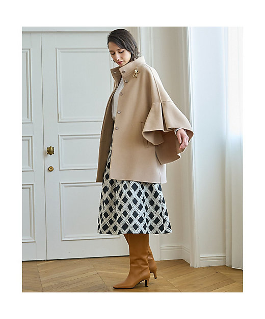 ウールナイロンリバーケープコート | ANAYI/アナイ | 三越伊勢丹