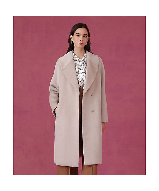 アルパカシャギーテーラーコート | ANAYI/アナイ | 三越伊勢丹