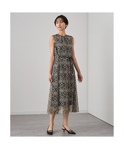 ラメチュールレーステントライン ワンピース | ANAYI/アナイ | 三越