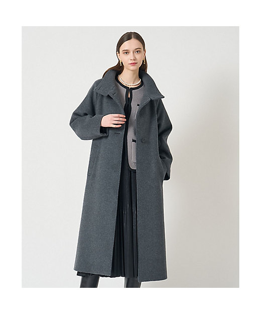 ラムウールビーバースタンドコート | ANAYI/アナイ | 三越伊勢丹