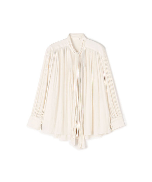 フローツイル ワイドボウタイブラウス | maison TOMORROWLAND/メゾン