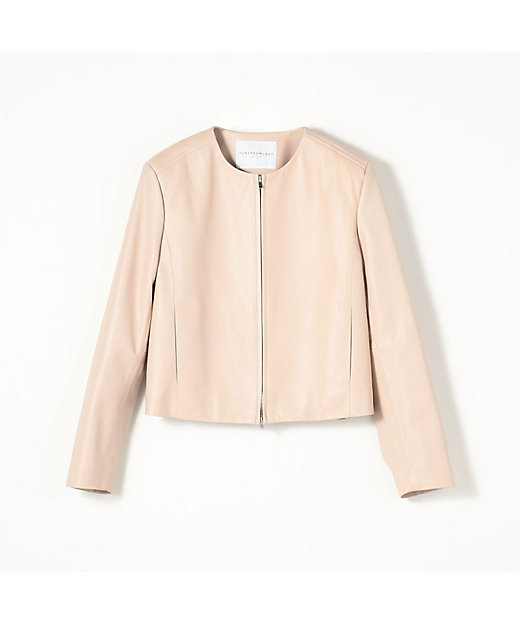 ラムレザー ジップアップブルゾン | maison TOMORROWLAND/メゾン