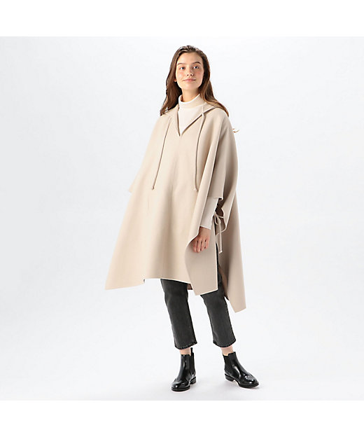 ウールカシミヤリバー ポンチョ | maison TOMORROWLAND/メゾン