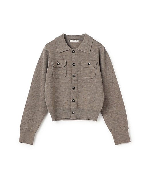 ミラノリブ ショートカーディガン | maison TOMORROWLAND/メゾン