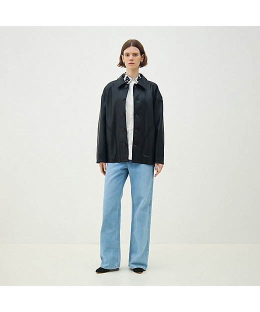 レザーライク カバーオール | maison TOMORROWLAND/メゾン