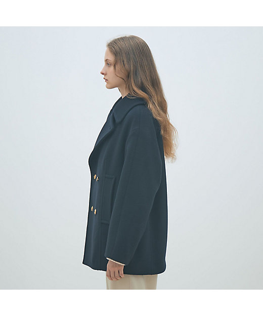 メルトンビーバー Pコート | maison TOMORROWLAND/メゾン