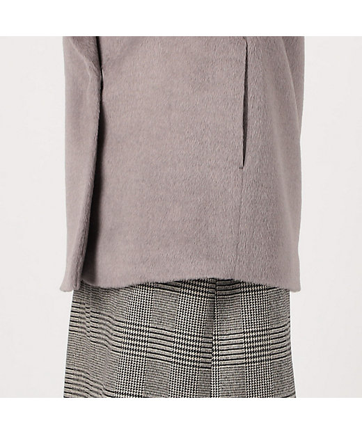 スーパーファインアルパカ ショートコート | maison TOMORROWLAND