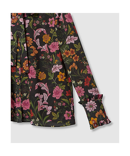 LOULOU WILLOUGHBY】シンメトリーフラワーリボン