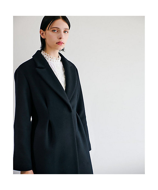 LOULOU WILLOUGHBY】ショートビーバーテーラーコート