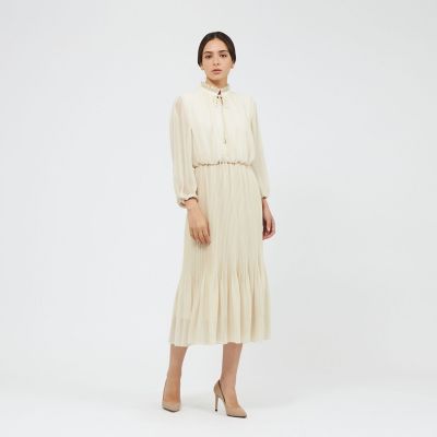 ドライジョーゼット プリーツワンピース | EPOCA (Women)/エポカ