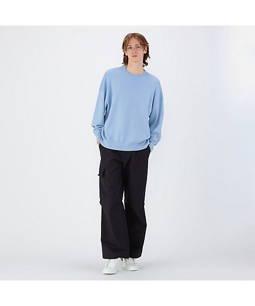 CABaN コットンカシミヤ クルーネックプルオーバー | CABaN