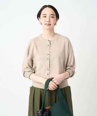 洗える］シルク混ニットカーディガン | GIANNI LO GIUDICE (Women