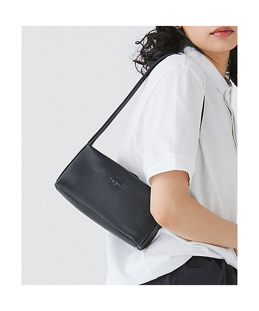 シティコート グレイオンレザーホーボーバッグ | LACOSTE/ラコステ